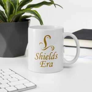 Shields Era White Glossy Mug